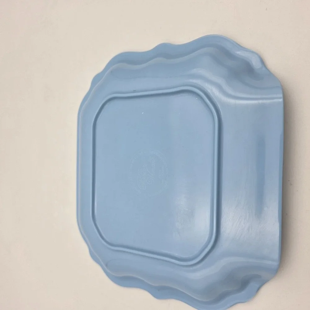 The Pioneer Woman Melamine Spoon Rest In Brilliant Blooms Floral Blue
